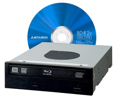 Premier prix : Pioneer BDR-202BK + 5 BD-R vierges