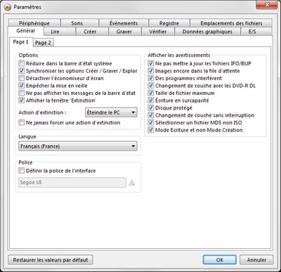 options ImgBurn